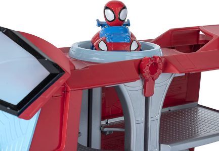 Spidey Νταλίκα με Ήχο και Φως 35 εκ. Μαζί Με 2 Φιγούρες (JWS00051) - Image 4