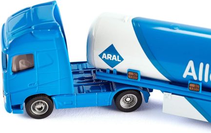Siku Φορτηγό Volvo FH04 με Επικαθήμενο Βυτιοφόρο μπλε Petrol Tanker Aral για 3+ Ετών (1626) - Image 4