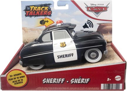 Mattel Disney Cars: Track Talkers Οχήματα με Ήχους - Sheriff (HFC52) - Image 6