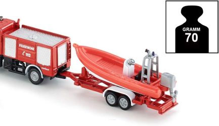 Siku Φορτηγό Πυροσβεστικό Όχημα Βάρκα Unimog για 3+ Ετών (1636) - Image 7