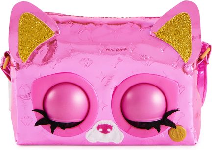 Spin Master Purse Pets: Metallic Magic - Flashy Frenchie Παιδική Τσάντα Ώμου Φούξια (6065589) - Image 8