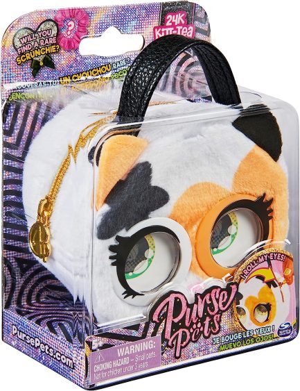 Spin Master Purse Pets: 24K Kitt-Tea Micro Purse Pet ( Kitty Fairy) Παιδικό Πορτοφόλι Κερμάτων με Φερμουάρ για Κορίτσι (20137925) - Image 9