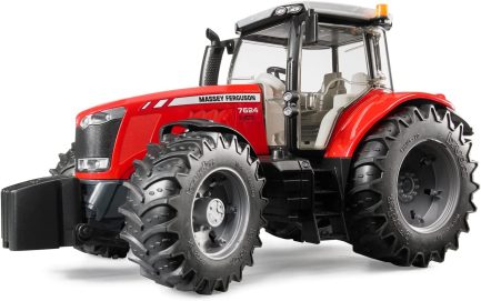 Παιχνιδολαμπαδα Bruder Τρακτέρ Massey Ferguson 7624 για 3+ Ετών (03046) - Image 2