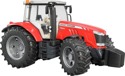 Παιχνιδολαμπαδα Bruder Τρακτέρ Massey Ferguson 7624 για 3+ Ετών (03046) - Image 3