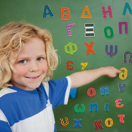 AS Magnet Box Ελληνικά Γράμματα 63 Εκπαιδευτικοί Ξύλινοι Μαγνήτες Για 3+ Χρονών (1029-64048) - Image 2