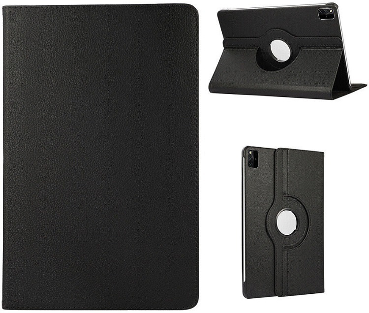 Redmi Pad 10.6 inch 360 Degree Rotating Flip Stand Cover Shockproof Case Black (oem) 41293152