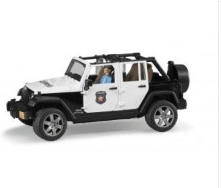 Bruder Αυτοκινητάκι Wrangler Αστυνομίας με αστυνομικό για 3+ Ετών (BR002526) - Image 5