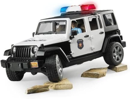Bruder Αυτοκινητάκι Wrangler Αστυνομίας με αστυνομικό για 3+ Ετών (BR002526) - Image 6