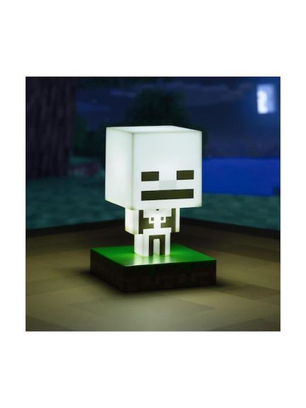 Paladone Minecraft - Skeleton Icon Light BDP (PP8999MCF) - Image 2