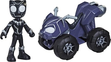 Hasbro Disney Marvel Spidey and his Amazing Friends: Black Panther Patroller (F1943) - Image 2