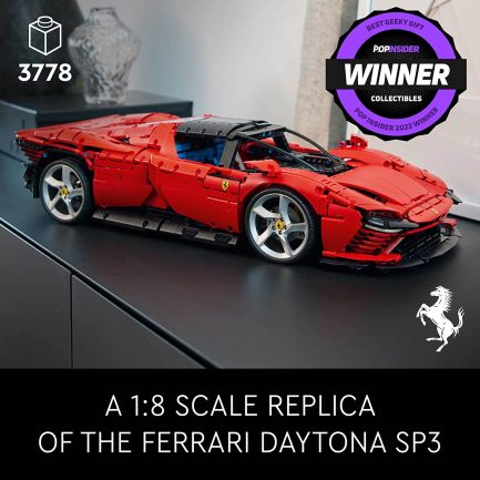 LEGO Technic Ferrari Daytona SP3 42143, Race Car Model Building Kit, 1:8 Scale Advanced Collectible Set (42143) - Image 2