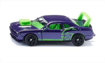 Siku Αυτοκινητάκι Dodge Challenger SRT Hellcat Custom Toy Car, Metal/Plastic, Plum Blue, Opening Doors για 3+ Ετών (1572) - Image 2