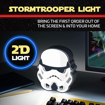 Paladone Star Wars - Stormtrooper 2D Light Παιδικό Διακοσμητικό Φωτιστικό Stormtrooper Λευκό 16x13x16εκ. (PP9478SW) - Image 2