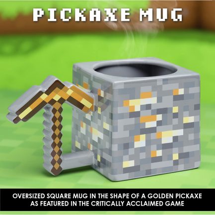 Paladone Minecraft Gold Pickaxe Mug Κούπα Κεραμική Χρυσή (PP8776MCF) - Image 2