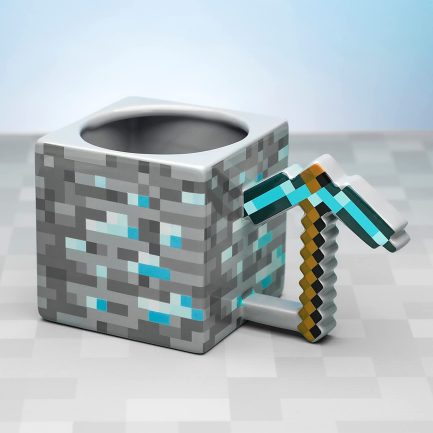 Paladone Minecraft - Pickaxe Mug Κούπα Κεραμική Γκρι 550ml (PP6589MCF) - Image 2