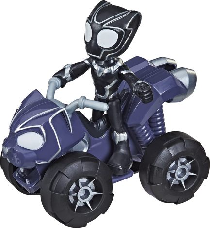 Hasbro Disney Marvel Spidey and his Amazing Friends: Black Panther Patroller (F1943) - Image 3