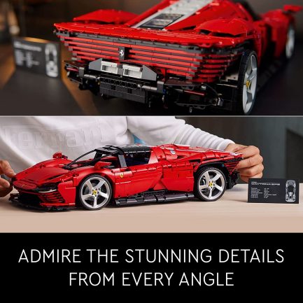LEGO Technic Ferrari Daytona SP3 42143, Race Car Model Building Kit, 1:8 Scale Advanced Collectible Set (42143) - Image 3