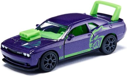 Siku Αυτοκινητάκι Dodge Challenger SRT Hellcat Custom Toy Car, Metal/Plastic, Plum Blue, Opening Doors για 3+ Ετών (1572) - Image 3