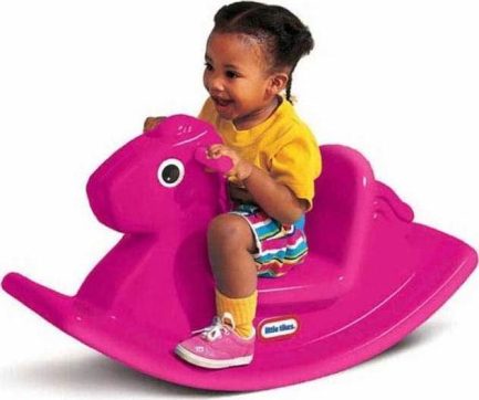Little Tikes Rocking Κουνιστό Παιχνίδι Αλογάκι για 12+ μηνών για Βάρος έως 23kg Φούξια (173943E3) - Image 2
