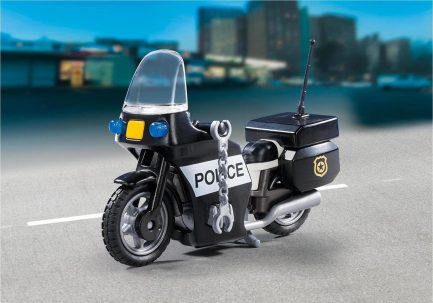 Playmobil City Action Βαλιτσάκι Αστυνόμος με Μοτοσικλέτα για 4+ ετών (5648) - Image 4
