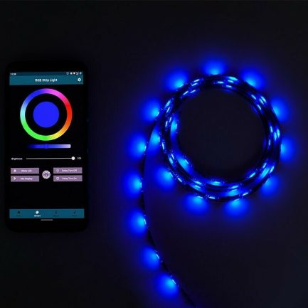 Ταινία LED Τροφοδοσίας USB (5V) RGB Μήκους 2m Bluetooth (0421.061) - Image 2