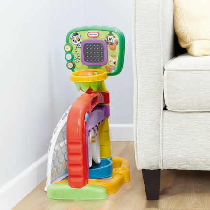 Little Tikes 3 In 1 Sports Zone με Μουσική Αθλητικό Γυμναστήριο για 12+ Μηνών (643224) - Image 5