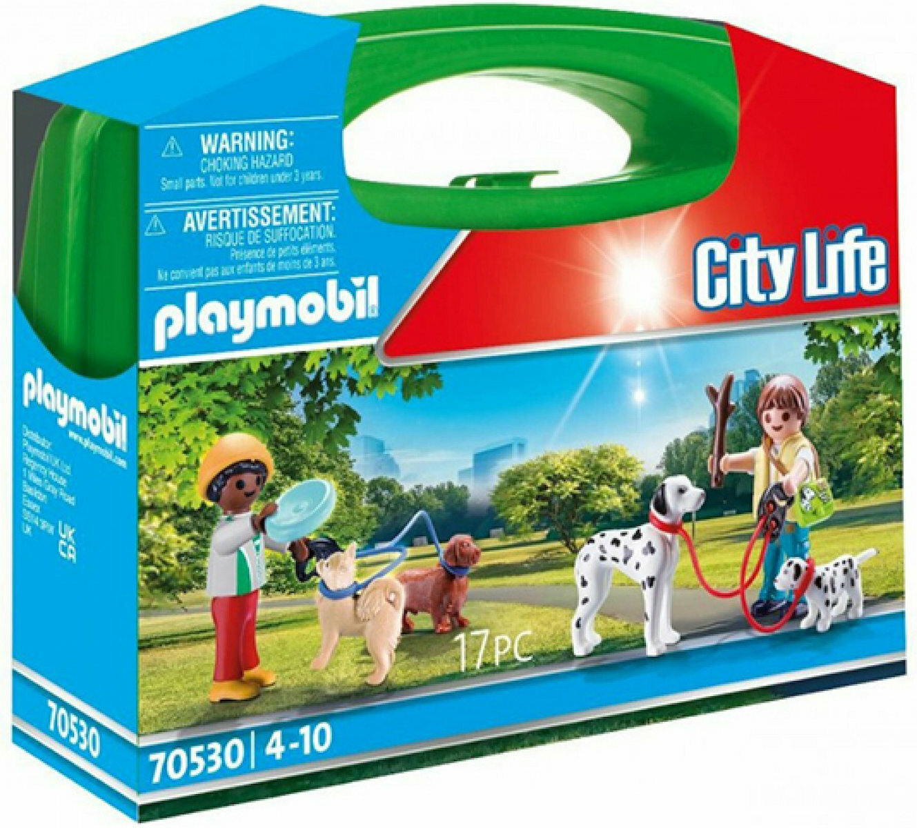 Playmobil City Life Βαλιτσάκι Βόλτα με Σκυλάκια για 4-10 ετών (70530) - Image 5