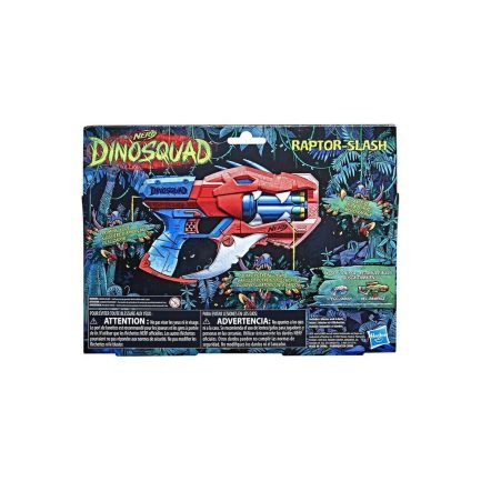 Παιχνιδολαμπάδα Hasbro Nerf Εκτοξευτής Raptor-Slash Dinosquad για 8+ Ετών (F2475) - Image 6