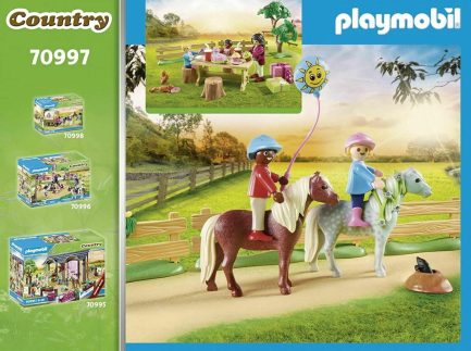Playmobil Country Παιδικό Πάρτυ στη Φάρμα των Πόνυ (70997) - Image 5
