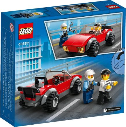 Lego City Police Bike Car Chase- Καταδίωξη Αυτοκινήτου Με Αστυνομική Μοτοσικλέτα (60392) - Image 2