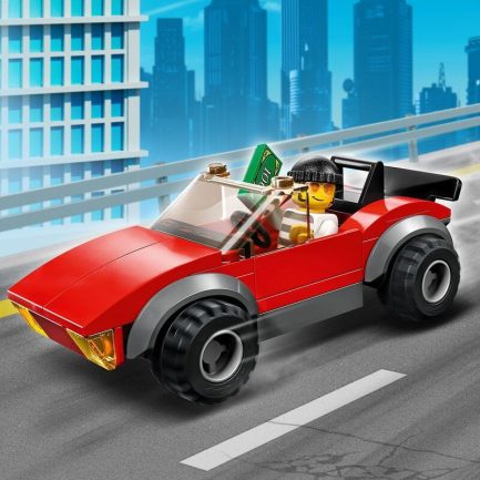 Lego City Police Bike Car Chase- Καταδίωξη Αυτοκινήτου Με Αστυνομική Μοτοσικλέτα (60392) - Image 6