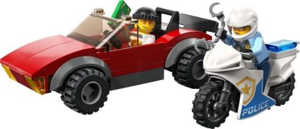 Lego City Police Bike Car Chase- Καταδίωξη Αυτοκινήτου Με Αστυνομική Μοτοσικλέτα (60392) - Image 7