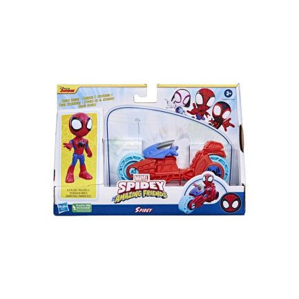 Παιχνιδολαμπάδα Hasbro Spidey And His Amazing Friends, with Motorcycle για 3+ Ετών (F7459) - Image 6