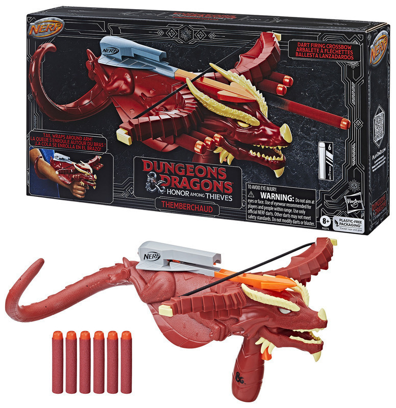 Hasbro Nerf Εκτοξευτής Dungeons And Dragons Themberchaud για 8+ Ετών (F6275)