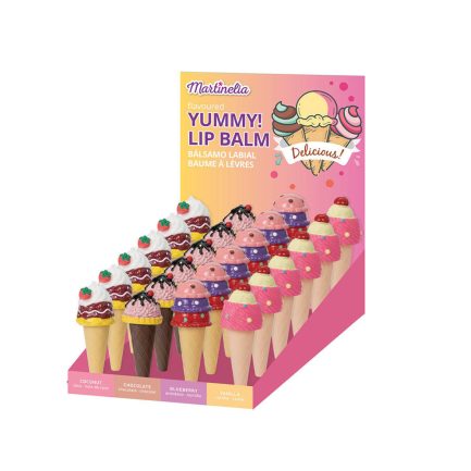 Martinelia Yummy Lip Balm Ice Cream Με Πινελάκι - Chocolate (1099C) - Image 2