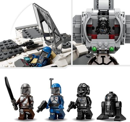 LEGO Star Wars Mandalorian Fang Fighter vs. TIE Interceptor (75348) - Image 4