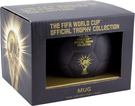 Paladone FIFA Football (Black and Gold) Shaped Mug (PP9539FI) - Image 3
