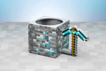 Paladone Minecraft - Pickaxe Mug Κούπα Κεραμική Γκρι 550ml (PP6589MCF) - Image 3