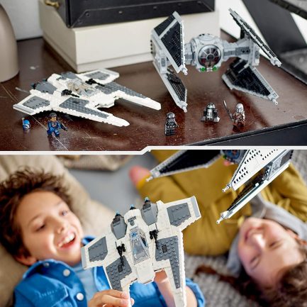 LEGO Star Wars Mandalorian Fang Fighter vs. TIE Interceptor (75348) - Image 5