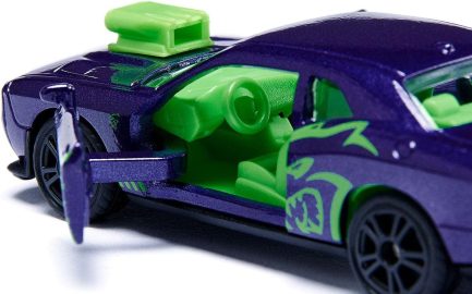 Siku Αυτοκινητάκι Dodge Challenger SRT Hellcat Custom Toy Car, Metal/Plastic, Plum Blue, Opening Doors για 3+ Ετών (1572) - Image 5