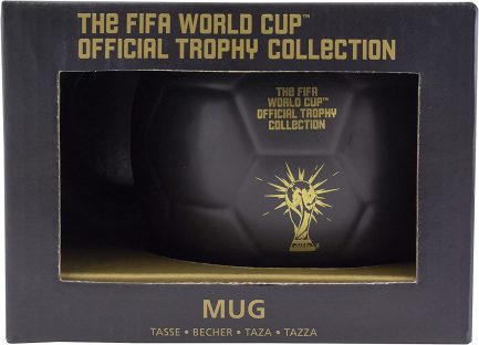 Paladone FIFA Football (Black and Gold) Shaped Mug (PP9539FI) - Image 4