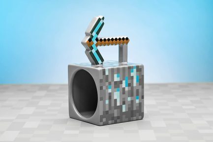 Paladone Minecraft - Pickaxe Mug Κούπα Κεραμική Γκρι 550ml (PP6589MCF) - Image 4