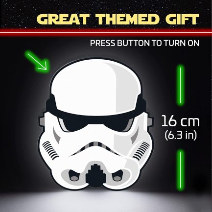 Paladone Star Wars - Stormtrooper 2D Light Παιδικό Διακοσμητικό Φωτιστικό Stormtrooper Λευκό 16x13x16εκ. (PP9478SW) - Image 5