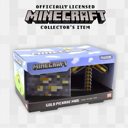 Paladone Minecraft Gold Pickaxe Mug Κούπα Κεραμική Χρυσή (PP8776MCF) - Image 5