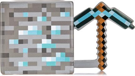 Paladone Minecraft - Pickaxe Mug Κούπα Κεραμική Γκρι 550ml (PP6589MCF) - Image 5