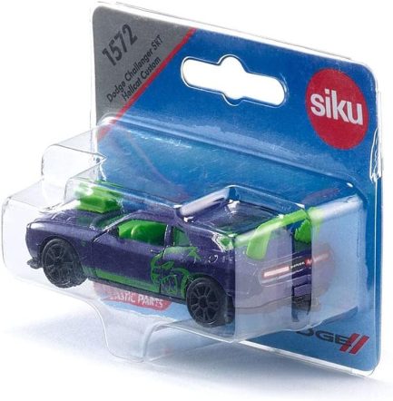 Siku Αυτοκινητάκι Dodge Challenger SRT Hellcat Custom Toy Car, Metal/Plastic, Plum Blue, Opening Doors για 3+ Ετών (1572) - Image 7
