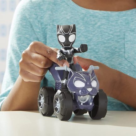Hasbro Disney Marvel Spidey and his Amazing Friends: Black Panther Patroller (F1943) - Image 8