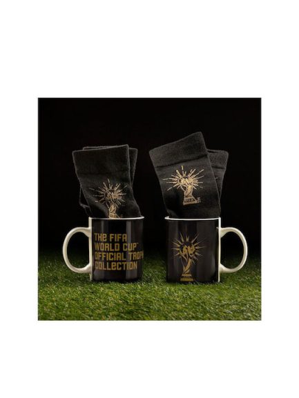 Paladone FIFA (Black and Gold) Mug and Socks Set (PP10281FI) - Image 2