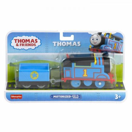 Fisher-Price Τόμας το Τρενάκι - Thomas Μηχανοκίνητο Τρένο με Βαγόνι (HHD44) - Image 4