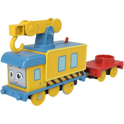 Fisher-Price Τόμας το Τρενάκι - Carly the Crane Μηχανοκίνητο Τρένο με Βαγόνι (HDY71) - Image 2